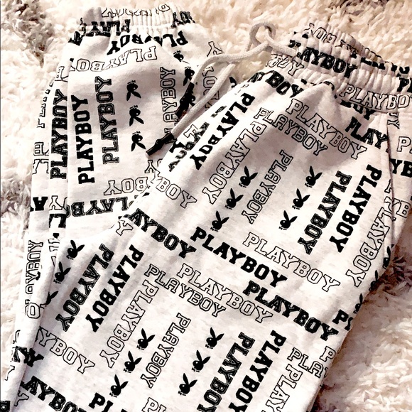 PLAYBOY Pants & Jumpsuits | Playboy X Missguided Sweatpants | Poshmark